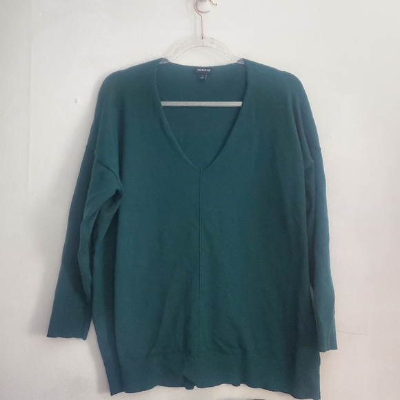 Torrid Pullover Drop Shoulder Sweater - Picture 3 of 8